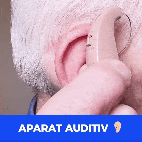Aparat auditiv Reincarcabil | AUZIO (Incarcator Inclus) - Pret Special