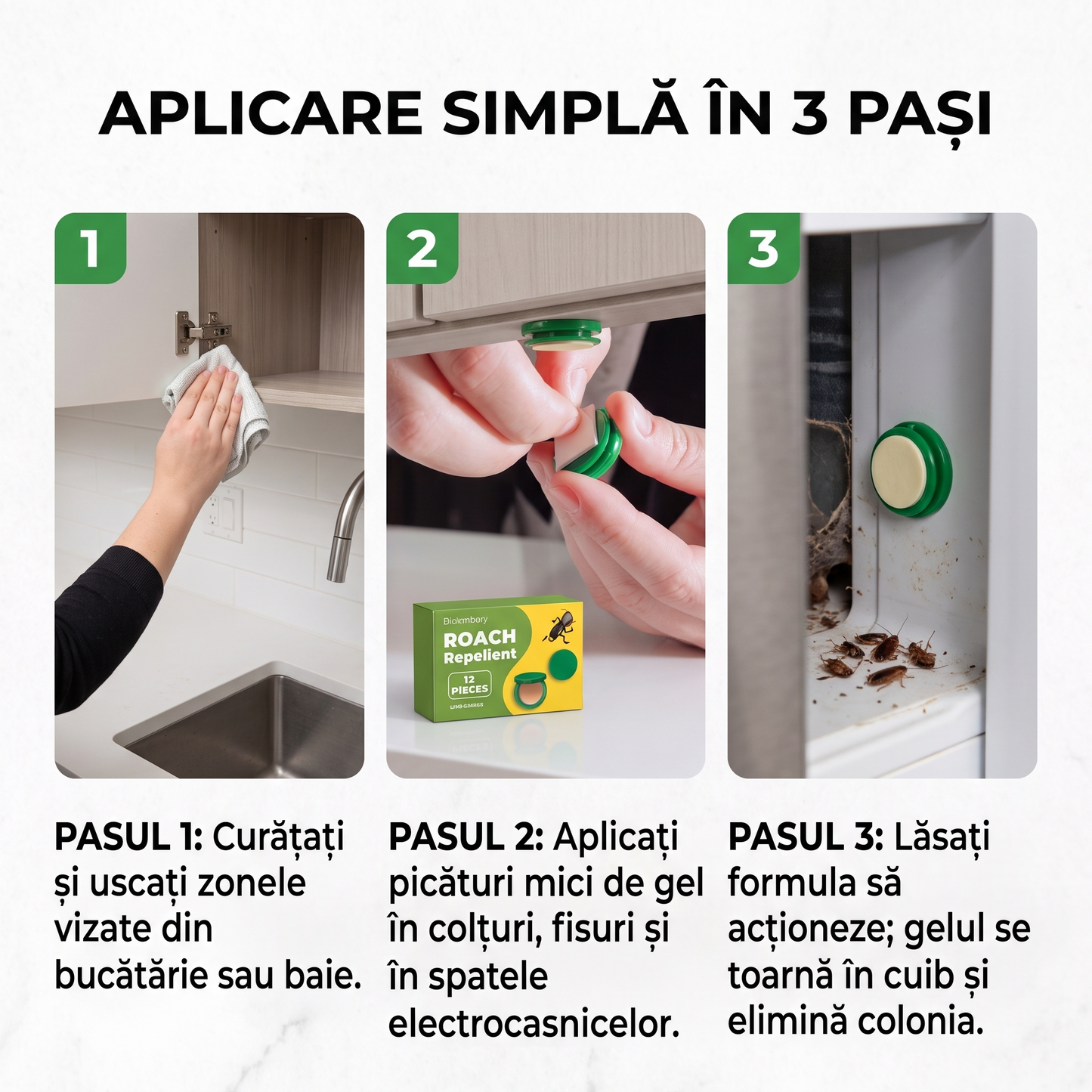 TrapGândac - Gel Profesional Anti-Gândaci