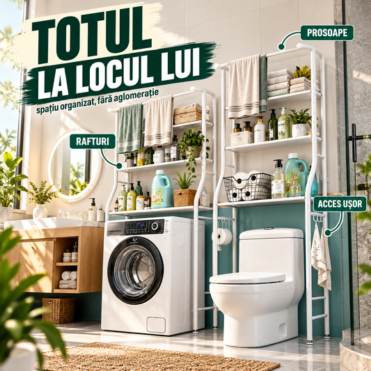 Raft De Baie Cu 3 Polițe BathSpace™