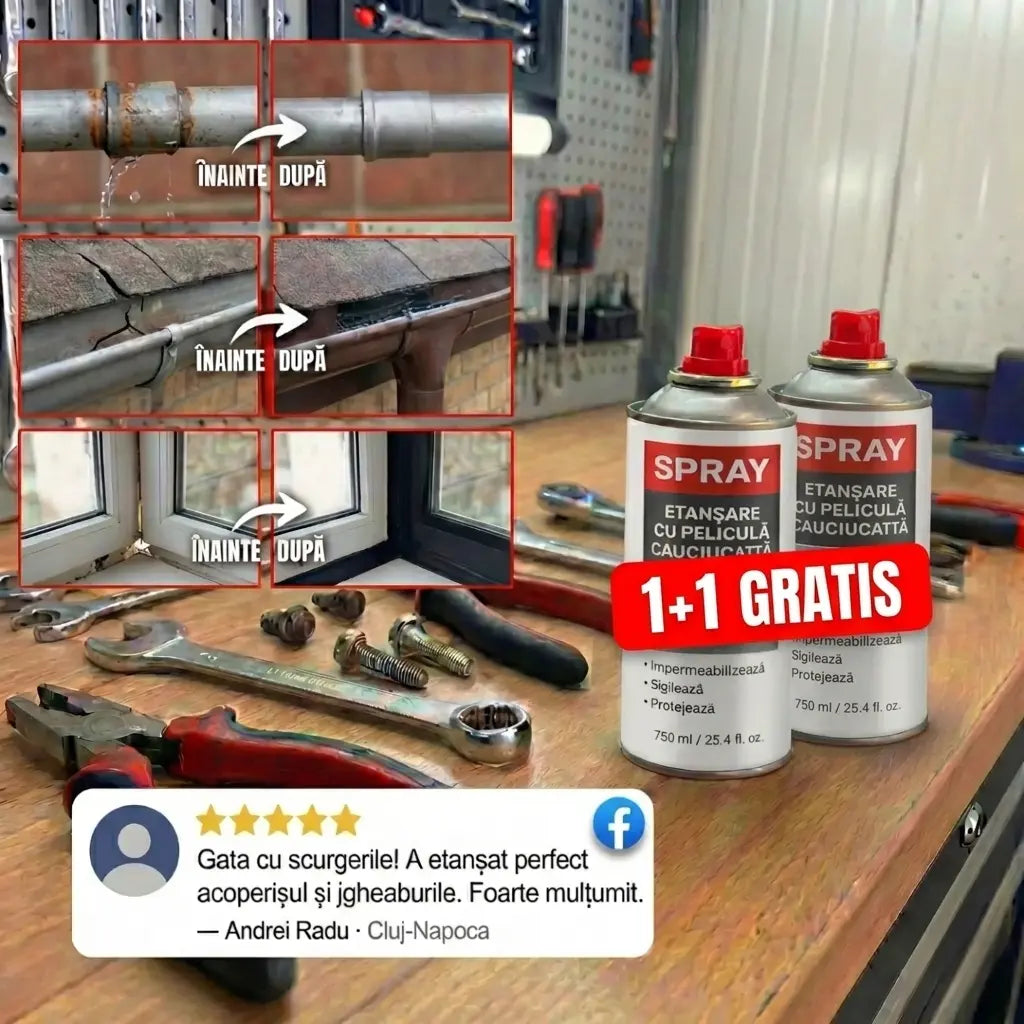 Spray Etansare (Peliculă Cauciucată) - Pret Special