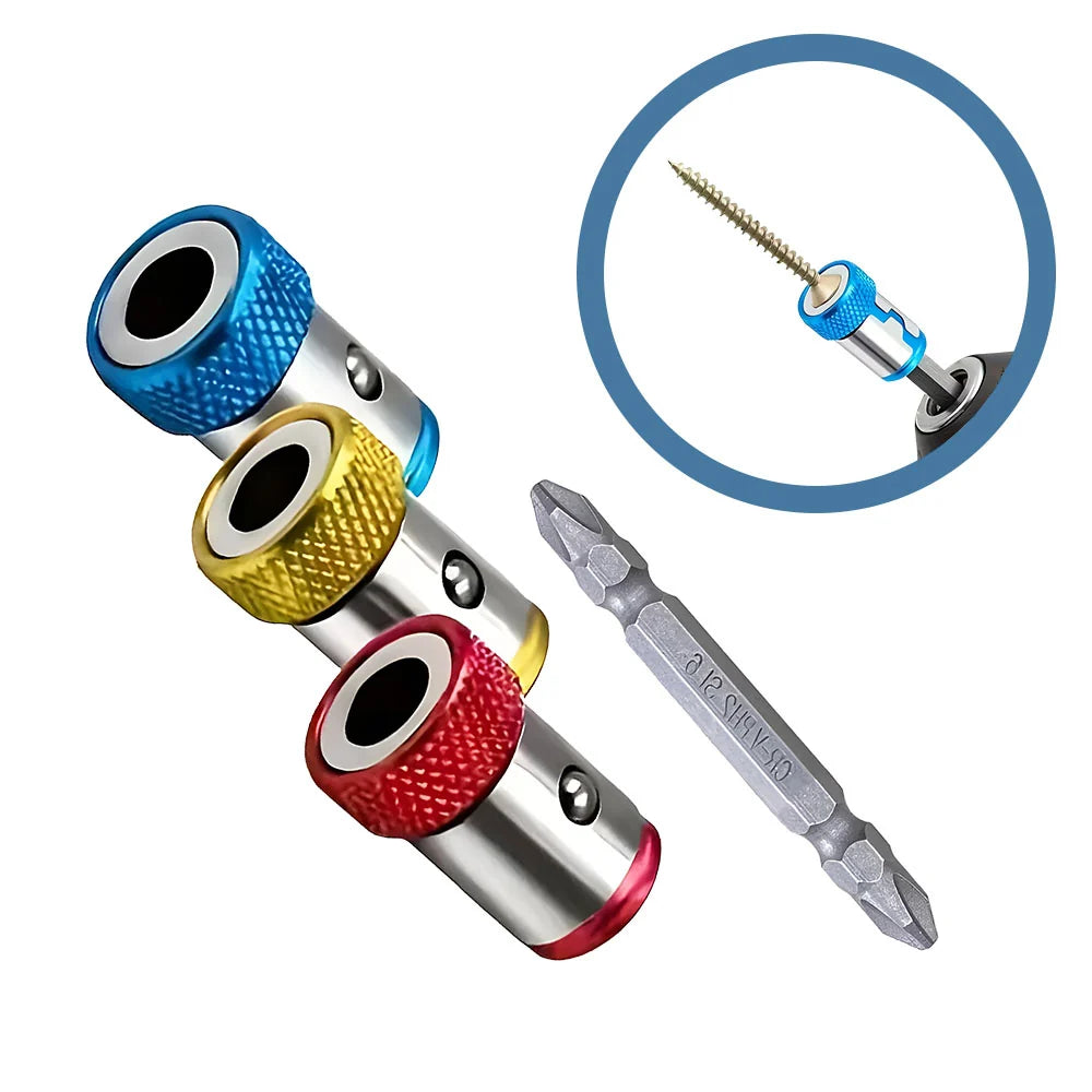 Set 3 Inele Magnetice Anti-Cădere FixMag pentru Bormașină