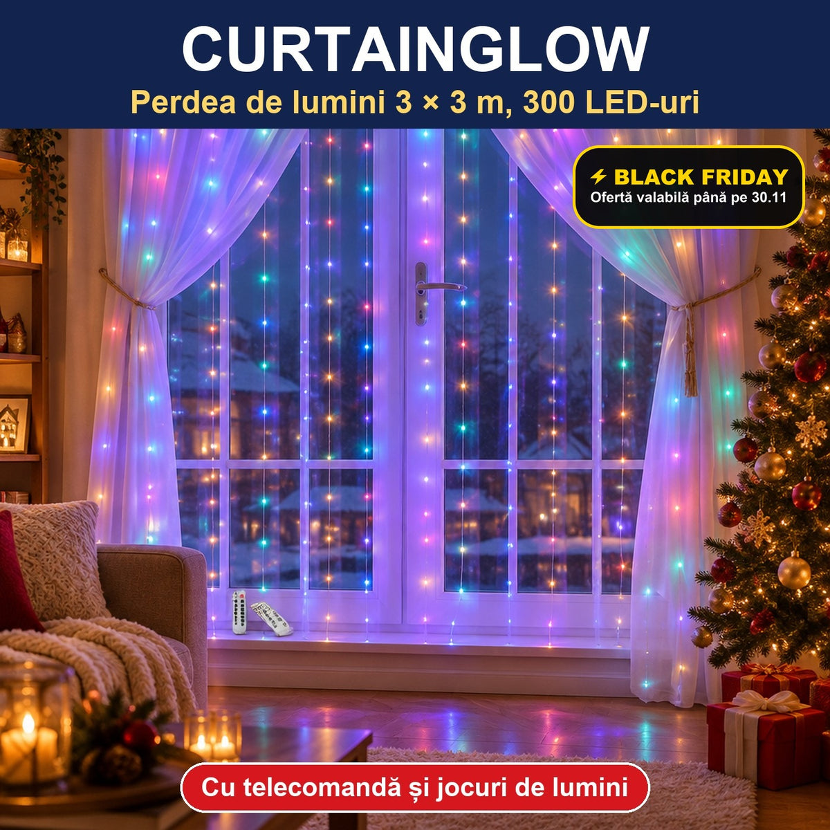 CurtainGlow™ – Black Friday