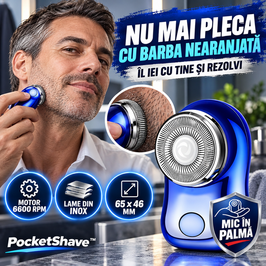 Mini Aparat De Ras PocketShave™