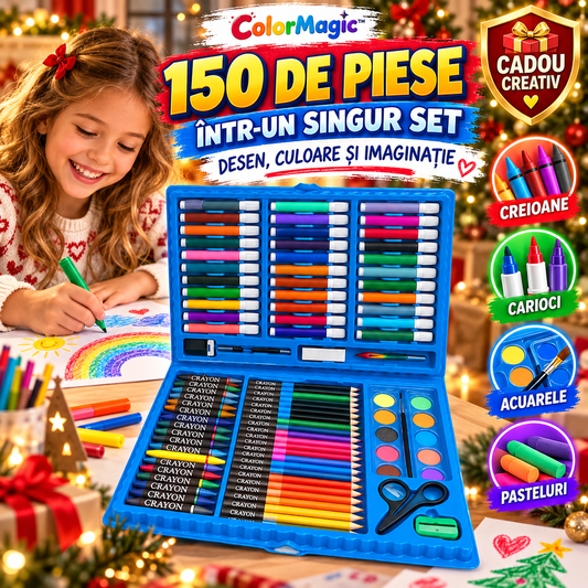 Set De Pictură 150 De Piese ColorMagic™