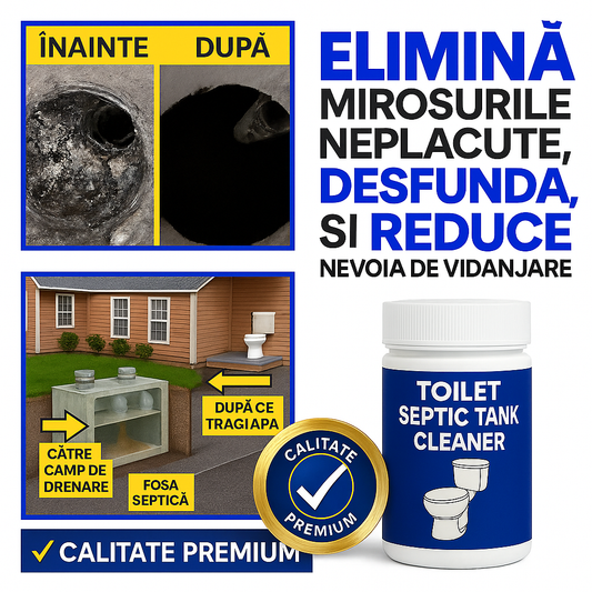Pudră Fosă Septică 1+1 Gratis