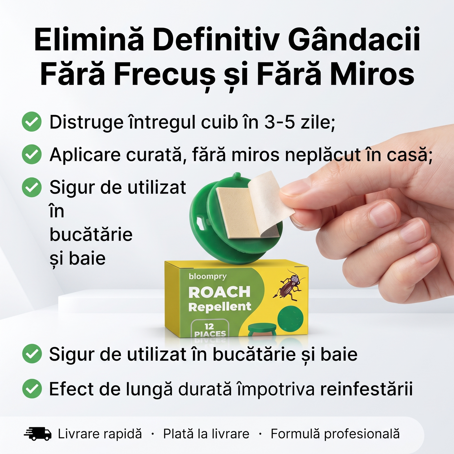 TrapGândac - Gel Profesional Anti-Gândaci