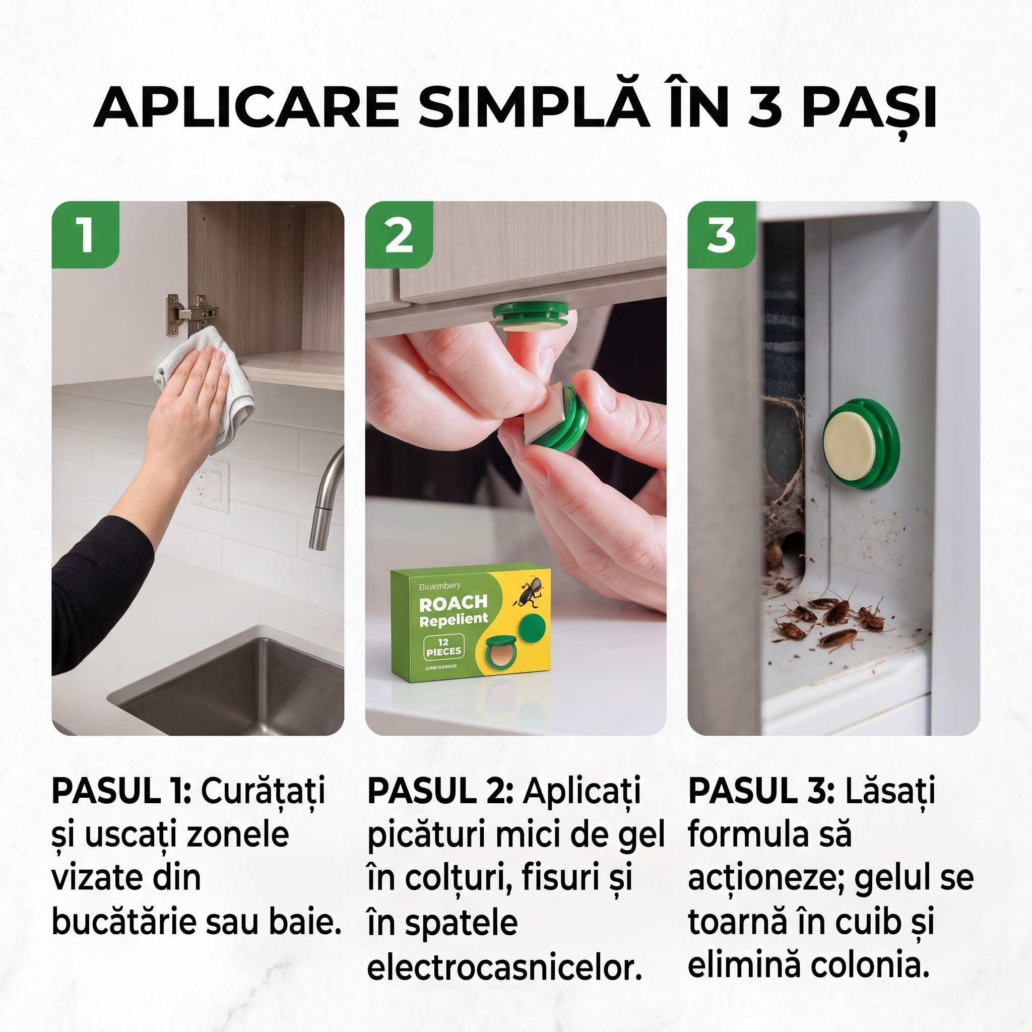 TrapGândac - Gel Profesional Anti-Gândaci