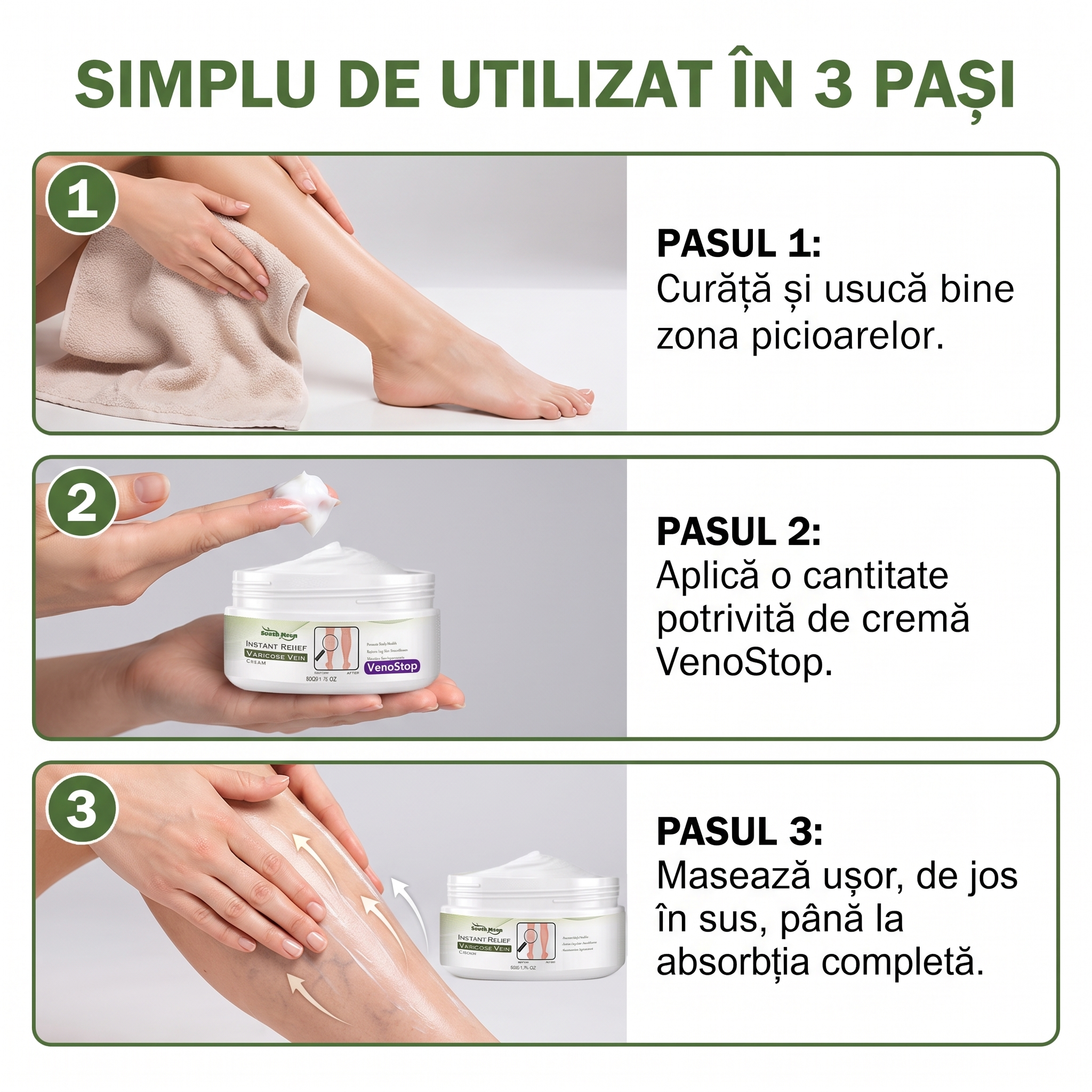 Crema pentru Varice VenoStop