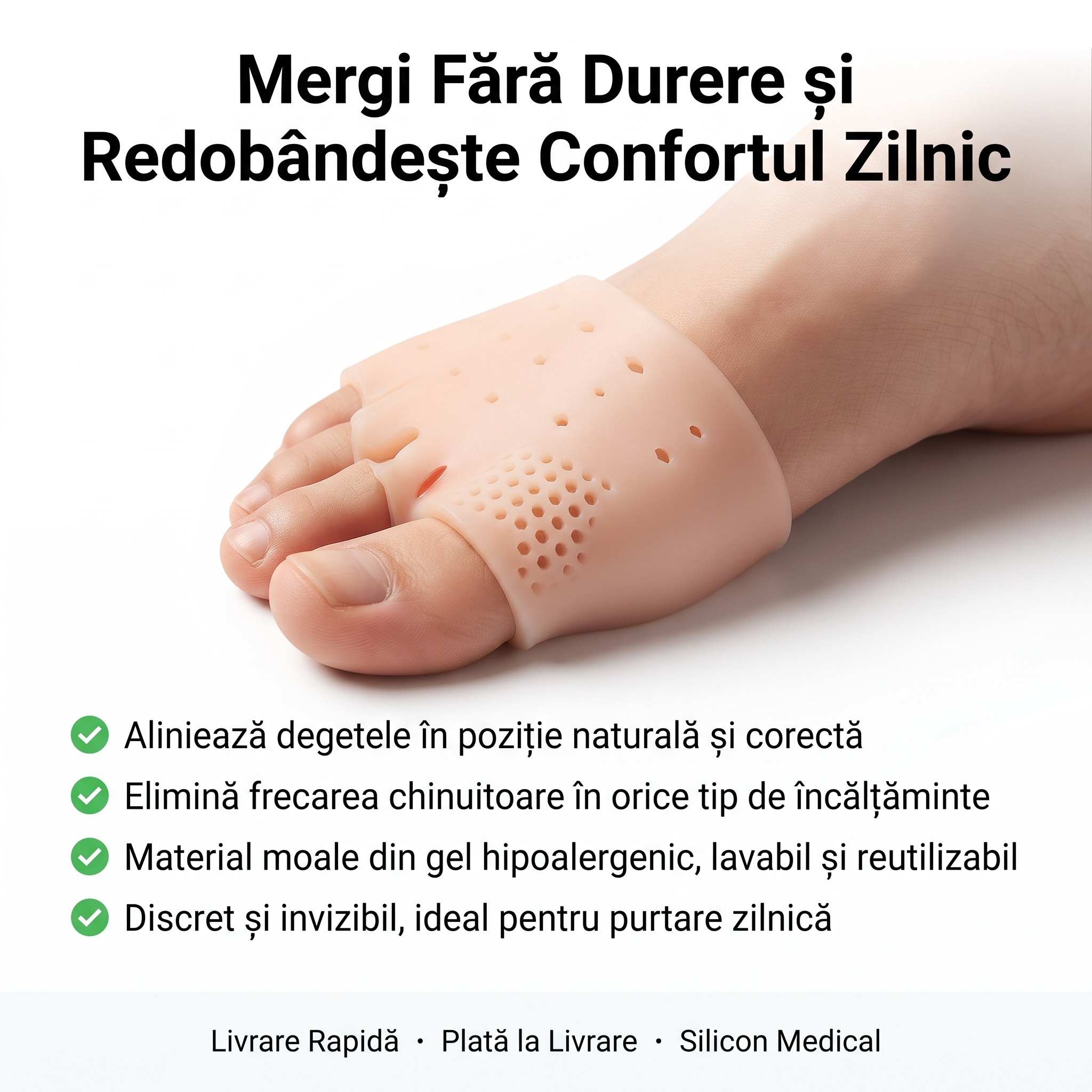 BioToe – Corector Ortopedic pentru Degete