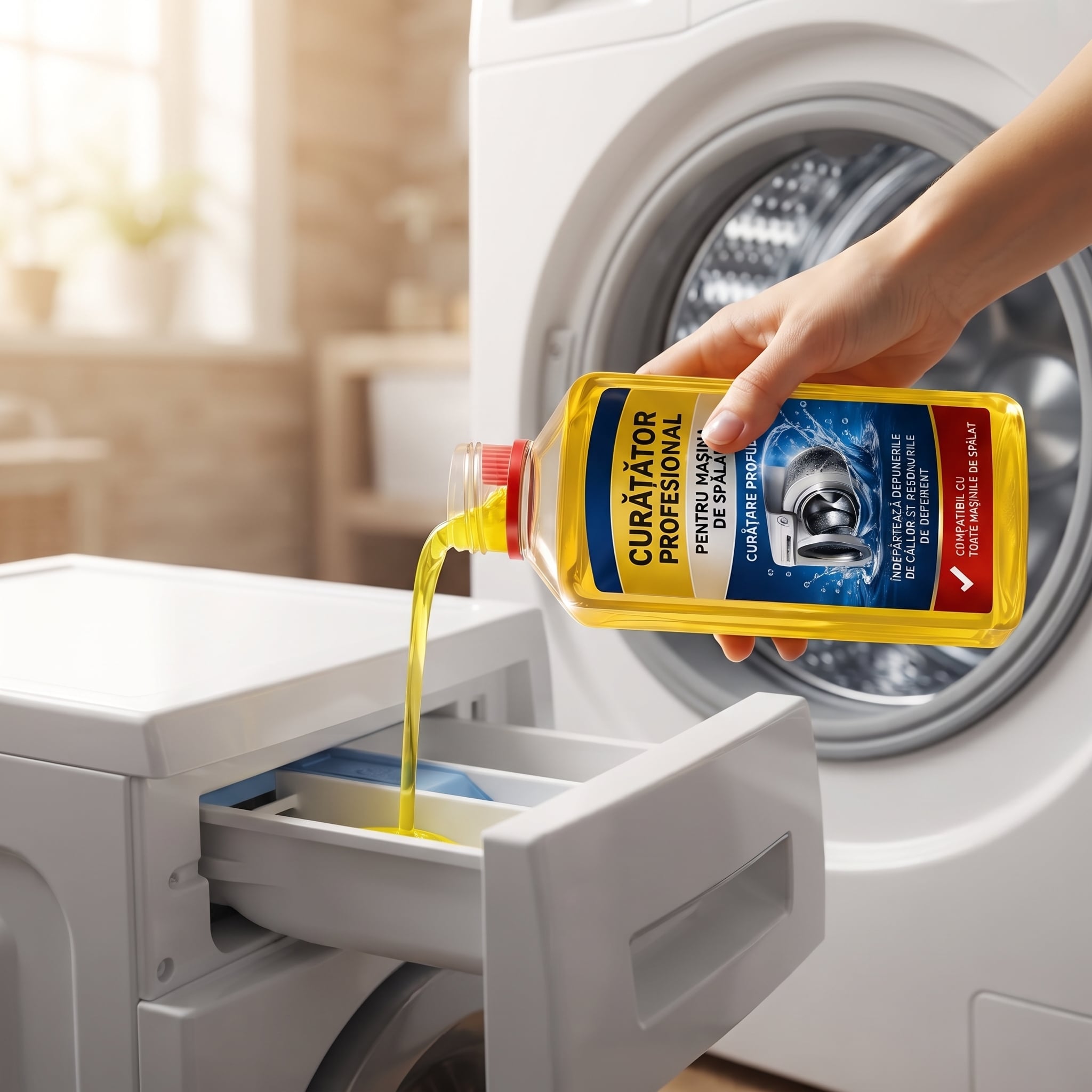 Soluție Activă Igienizare Mașină Spălat PureWash