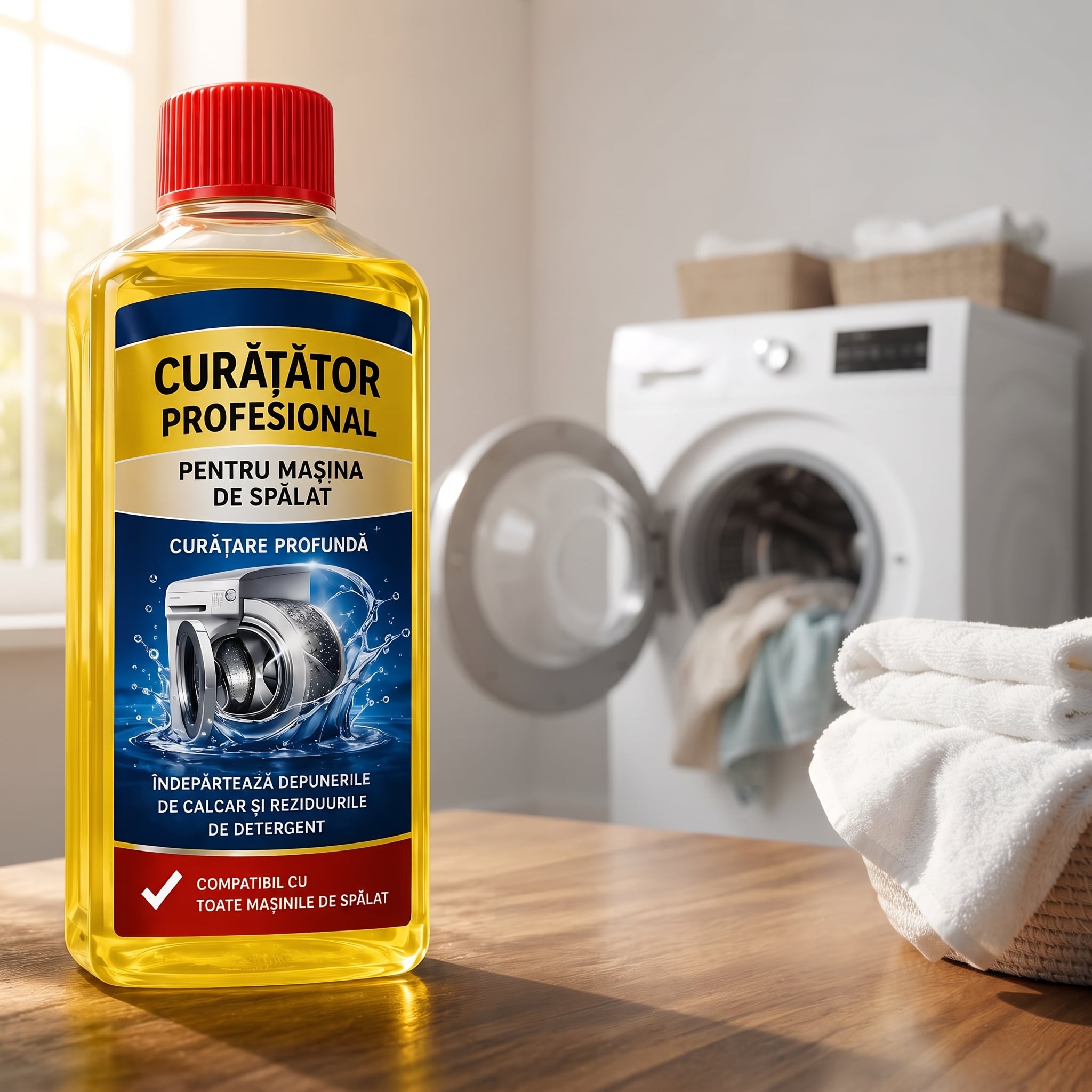 Soluție Activă Igienizare Mașină Spălat PureWash