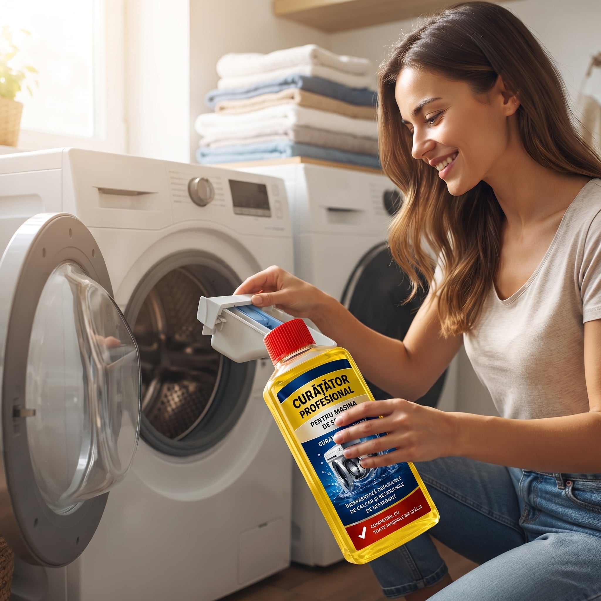 Soluție Activă Igienizare Mașină Spălat PureWash