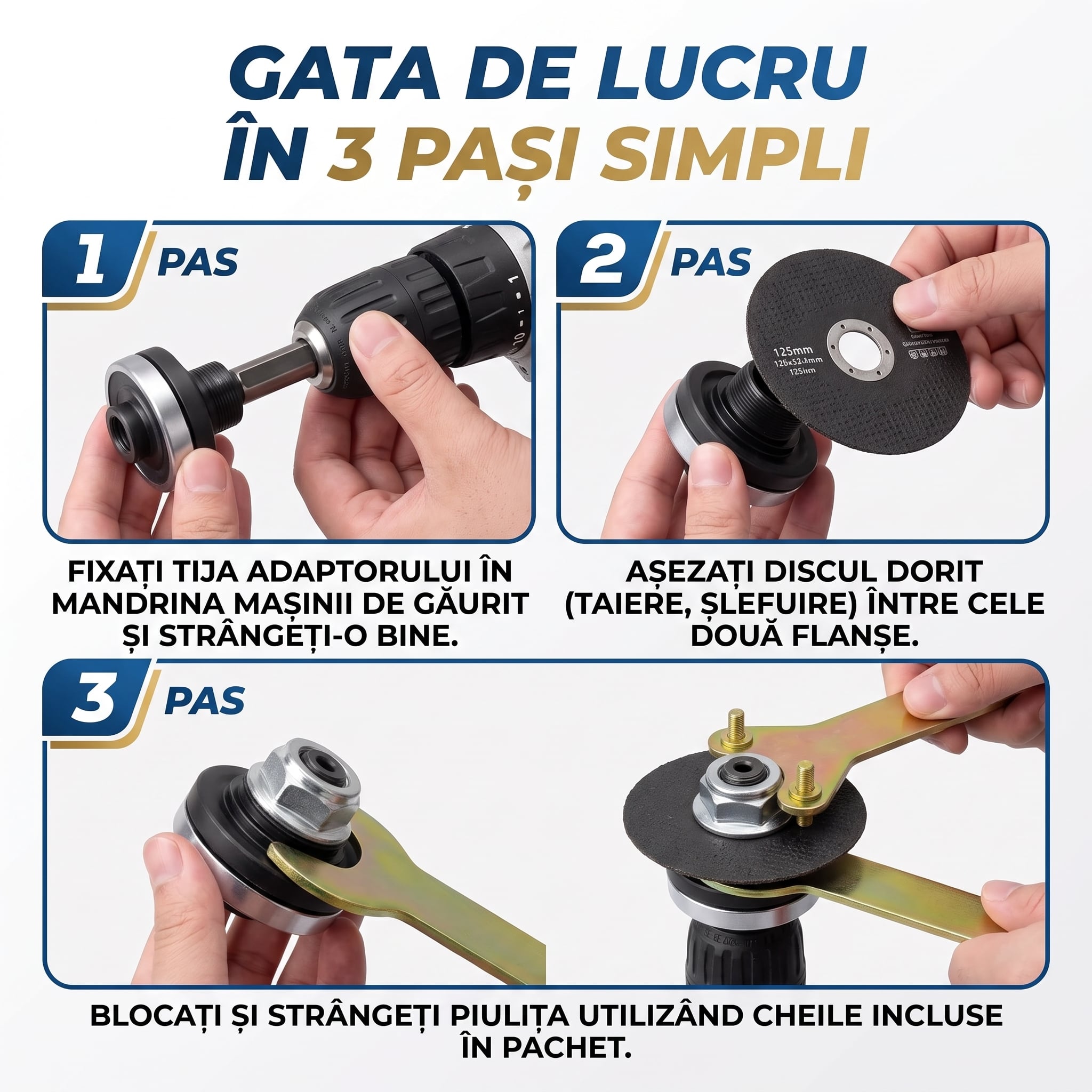 Kit Adaptor Bormașină în Flex MasterCut