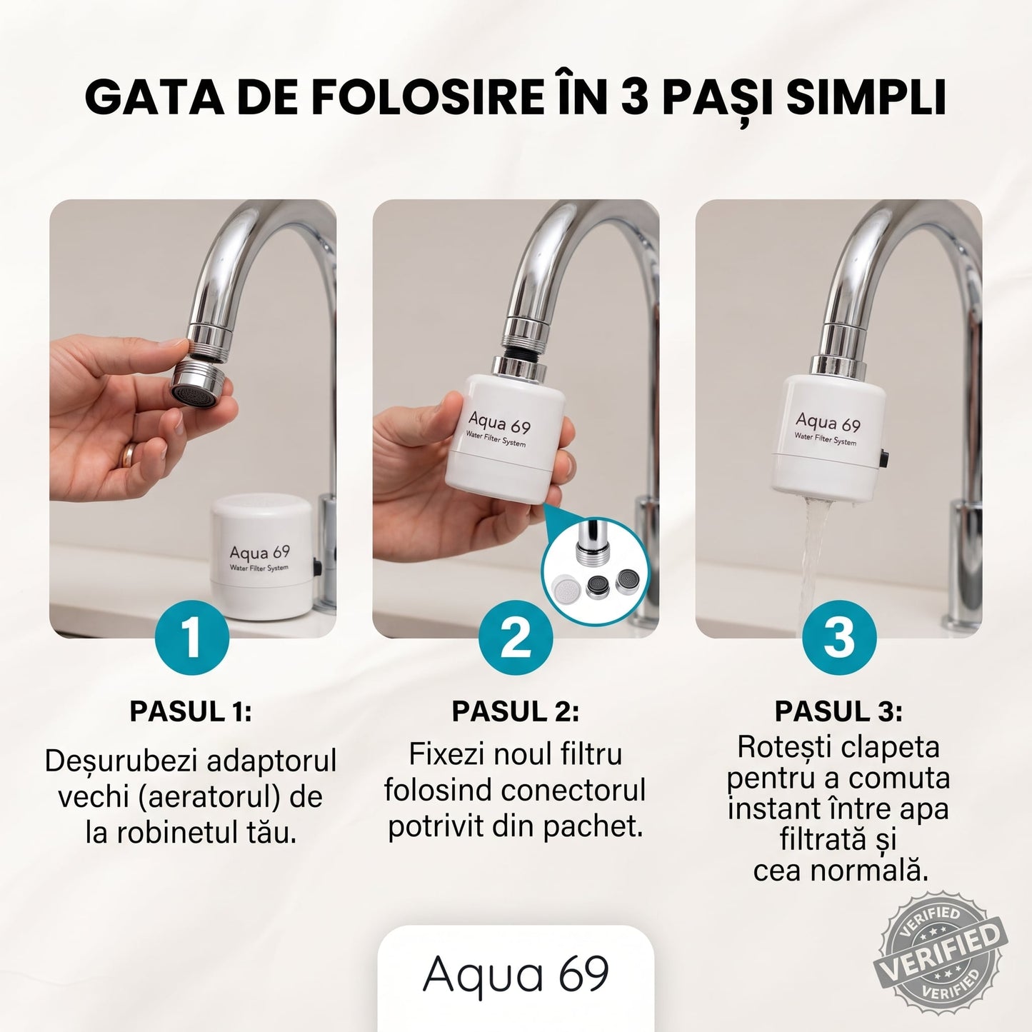 Filtrul de apa (97% mai curată)
